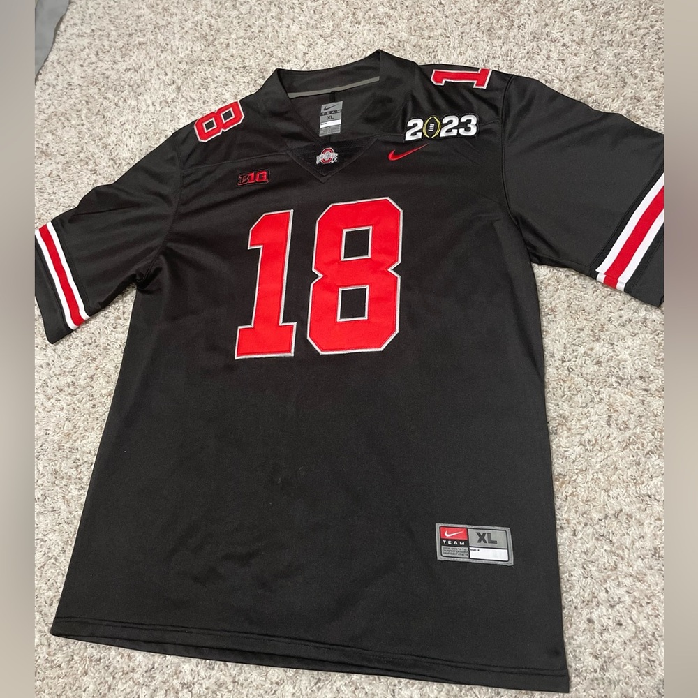 Ohio State Black Jersey Harrison Jr